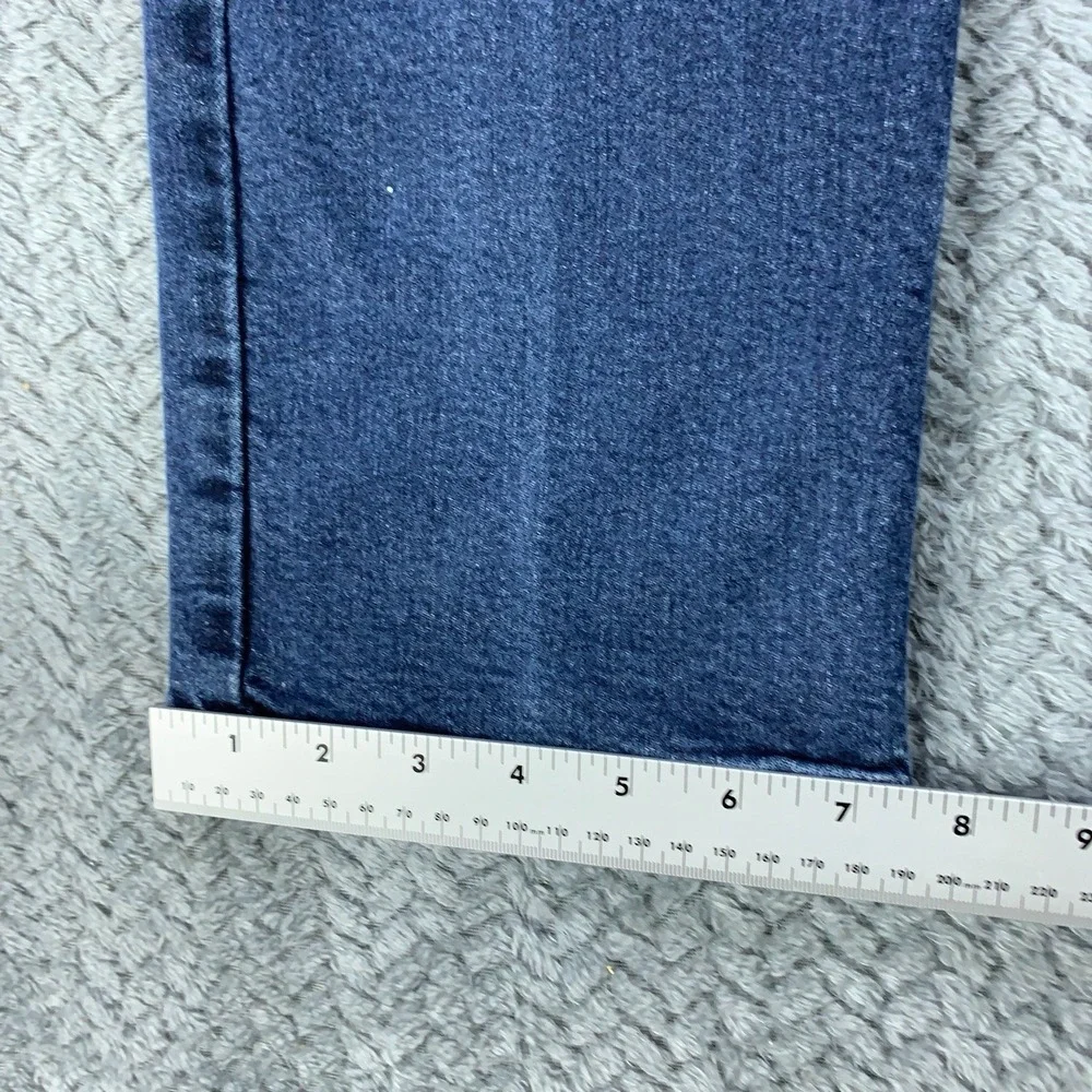 Levis 514 Jeans Men 36x32 (Fits 35x31) Blue Stretch Straight Leg Dark Wash Denim